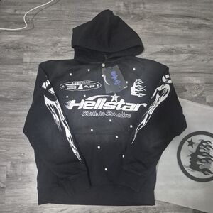 Hellstar Studio Racer Hoodie Black - Size M